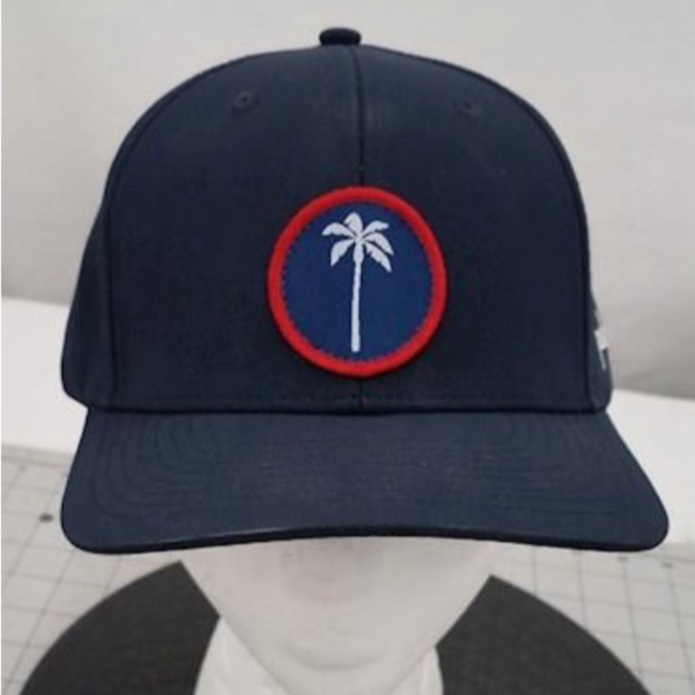 Palm Golf Company blue snapback hat